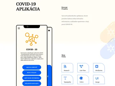 First Project: Covid-19 App adobexd app design ui uid ux uxdesign uxui
