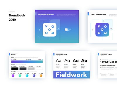 Vooom - Brandbook brandbook branding design logo presentation typography