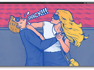 Anastasia comic fight heroes mask smack wonderwoman