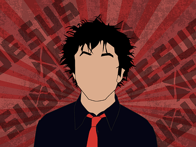 The Jesus of Suburbia adobe illustrator fan art illustration