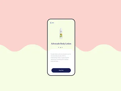 Dove Concept app design mobile ui ux