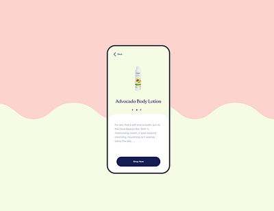 Dove Concept app design mobile ui ux