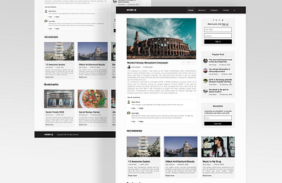HOOBS Homepage blog blog design branding business design figmadesign marketing ui ux