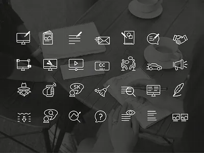 Custom icon set - copywritting copywritting icon set copywritting icons icon icon set icons icons set