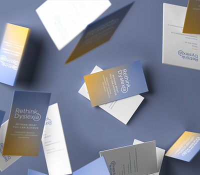 Business Card Design branding business business card design design gradient gradient color graphic design layout minimal typography