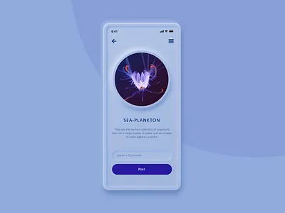 Neumorphism UI Study comment design design app neumorphism photo study ui uidesign