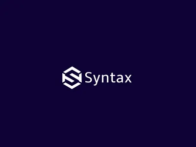 Syntax Logo Concept📍 adobe adobe design adobe illustrator adobe photoshop brand design brand logo brands graphic designer illustration illustrator logo artist logo concept logo design logo designs syntax