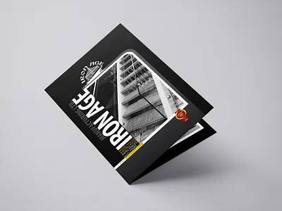 IRON AGE Brochure branding brochure brochure design photoshop print stationary