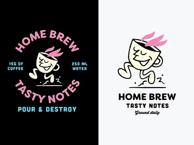HOME BREW art artist design designer drawing fun illustration illustrator type typography