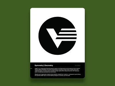 V-Mark branding brandmark custom logo design geometry gert van duinen icon designer identity identity designer logo logo design logo designer mark monogram symbol designer