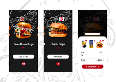 Day 2 — Checkout adobexd burger checkout dailyui ui uidesign uidesignchallenge