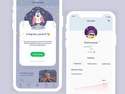 Gamification App Mockup children children app gamification gamification app gamified mobile mockup sculpto ui ui ux ui design uidesign ux ux ui ux design uxdesign uxui