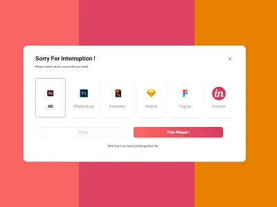 Survey UI Design dailyui design design thinking graphic design grid guides illustration survey ui design typography ui ux web