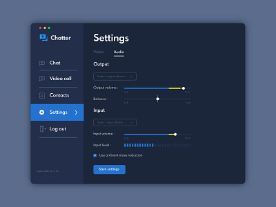 #DailyUIChallenge 007 - Settings app design chat app dailyui dailyui 007 dailyuichallenge dark theme settings settings page settings ui ui uidesign