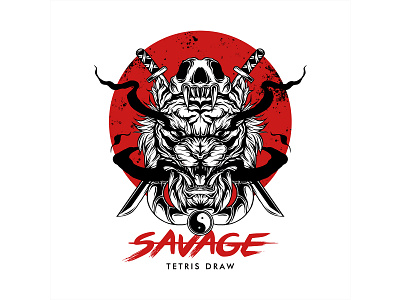 TIGER DESIGN ILLUSTRATION apparell branding clothing illustration japanese art japanese culture tiger tiger logo tiger mascot tshirt tshirt design