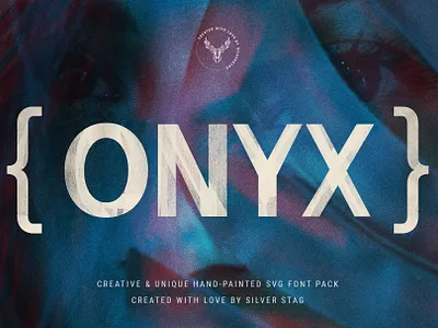 ONIX - Hand-Painted SVG 6 Font Pack chunky color font color fonts colors colorsandfonts creative creative market elegant font font awesome font design font family fonts onyx opentype svg products svg svg font textured