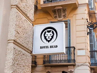 Royel Head abstract animal animal logo company creative design event head icon illustration lion head lion logo logo love tiger tiger king tiger logo unique logo vector