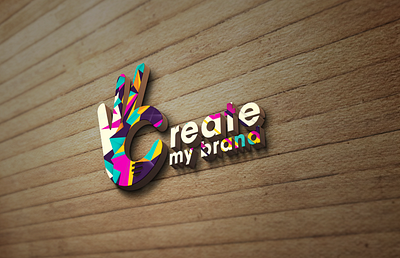 Native logo for createmybrand.online design illustration logo