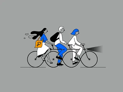 We work better together brand identity design flat graphic illustration minimal vector vector illustration web illustration