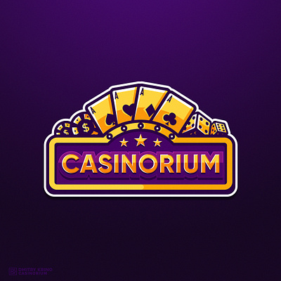 Casinorium cards casino chips dice dmitry krino esports graphic design krinographics mascot