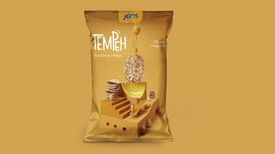Tempe 3d modeling cinema 4d cinema4d food food packaging food packaging design foodpackaging graphicdesign indonesiafood modeling packaging tempe tempe packaging tempeh