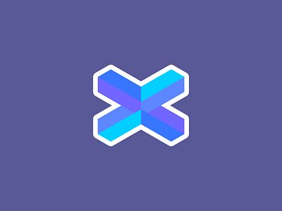 XStocks Concept Branding brand design branding colorful design geometric geometric design illustrator logo design minimal vector vibrant