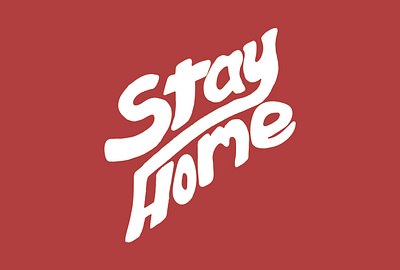 Stay Home coronavirus covid 19 design dribbble font stayhome type typography