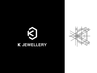 K Jewellery blackandwhite blacklogo branding design diamond diamond logo dribbble flat icon ilustration jewellery jewellery shop k kletter klogo shop vector