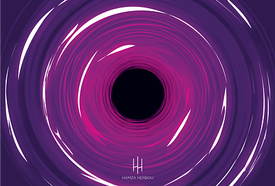 Black Hole: Vector artwork art artist design illustraion illustrator vector