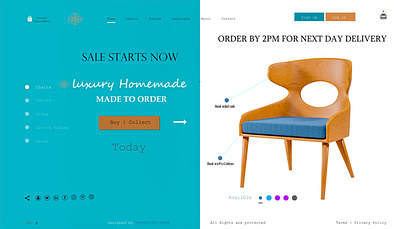 Furniture web design adobe illustrator adobe photoshop adobe xd design illustration modern ui
