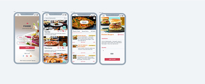 Foodie app branding design mobile mobile app mobile app design mobile design mobile ui ui ux