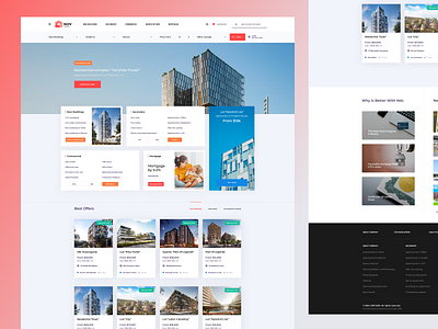 NDV Property brand design inspiration minimal ui ui design ux ux design web web design