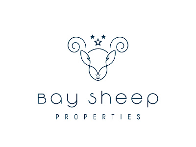 Bay Sheep 2d animal animal art art baymax branding business company corporate creative design flatdesign illustrator illutration logo design logodesign others professional sheep sheepdog