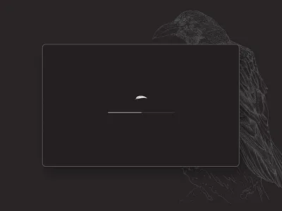 PreLoader dark minimal dark ui design flat flatdesign preloader ui uidesign web webdesign