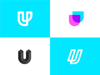 Letter U - #36daysoftype Challenge design illustrator lettering logo logotype design minimal