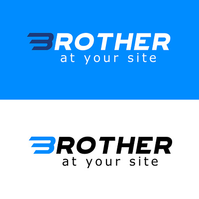 Brother 01 3d logo design branding business logo business logo design illustration logo logo design minimal logo minimalist logo professional logo
