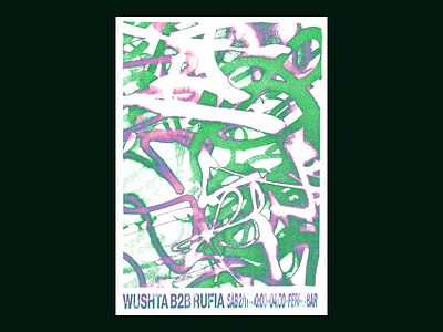 Wushta B2b Rufia Poster design photoshop poster