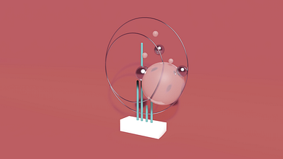 sculpture in C4D 3d 3dart art cinema4d circle design minimal