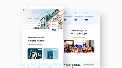 #Concepts - Luxury Apartments apartments desktop landing landing page luxury product design properties real estate ui user experience user interface ux web design website