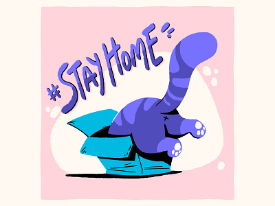 Stay Home art artwork character characterdesign conceptdesign digitaldrawing digitalillustration digitalpaint illustration visualdevelopment