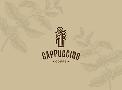 Cappuccino Coffe I Logo Design branding branding and identity brandingagency challenge accepted coffee coffelogo design icon illustrator logodesign logoinspiration minimal