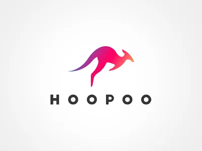 HOOPOO dailylogo dailylogochallenge design hoopoo icon illustrator illustrator cc kangaroo kangaroo logo logo logodesign vector