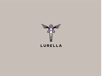 Lurella Beauty Studio - Logo design beauty studio branding design icon identity logo logodesign logotype vector women
