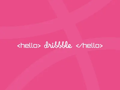 Hello Dribbble, I'm Soroush!