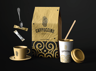 Cappuccino Coffe I Logo Design branding branding and identity coffe coffedesign concept design icon illustration illustrator logo logodesign logoinspiration