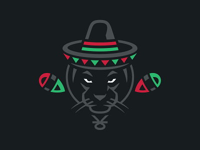 Cinco de Mayo cincodemayo design illustration logo panther sports sports branding vector