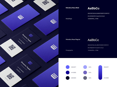 "illi" guidelines | Identity design app brand brandbook branding business card business card design design gradient guidelines identity identity design logo logo design minimal startup startup branding typography voice assistant