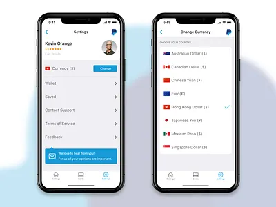 DailyUI #007: Settings daily 100 challenge daily ui dailyui dailyui 007 fintech profile settings