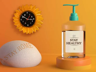 Free Hand Sanitizer Bottle Mockup adobe photoshop branding graphic design mockup design mockup psd psd