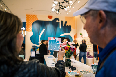 Bailey Nelson Mural/Riso bailey nelson calgary canada environmental eyewear forest mall mountains mural retail riso risograph slugger slugger studio wilderness